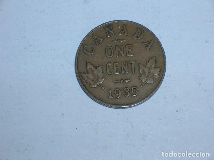 Monedas antiguas de Am&eacute;rica: CANADA. 1 CENTIMO 1935 (10734) - Foto 2