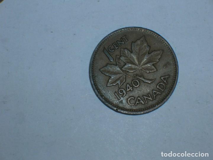 Monedas antiguas de Am&eacute;rica: CANADA. 1 CENTIMO 1940 (10736) - Foto 2