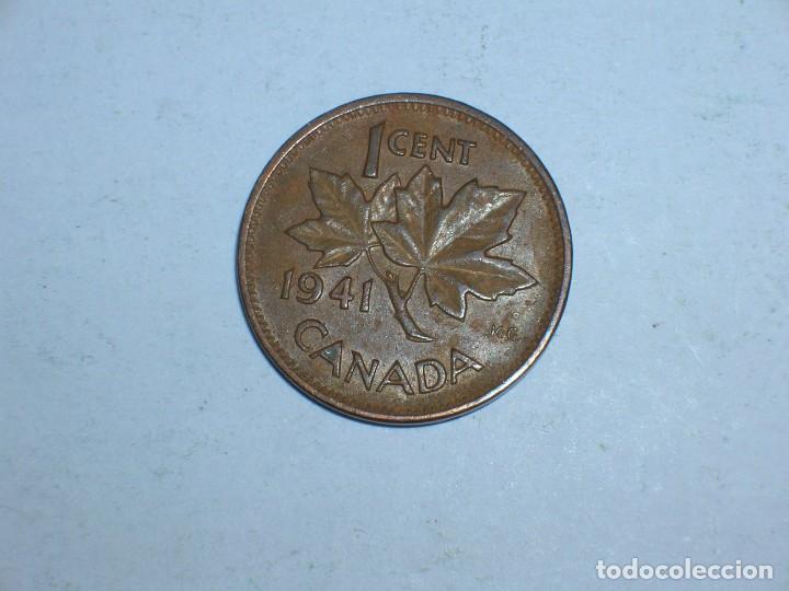 Monedas antiguas de Am&eacute;rica: CANADA. 1 CENTIMO 1941 (10737) - Foto 2