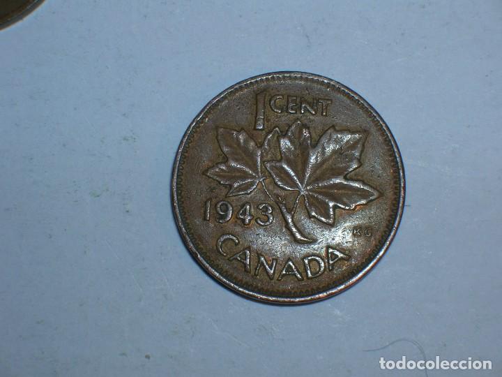 Monedas antiguas de Am&eacute;rica: CANADA. 1 CENTIMO 1943 (10739) - Foto 2