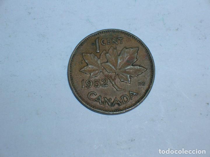 Monedas antiguas de Am&eacute;rica: CANADA. 1 CENTIMO 1952 (10749) - Foto 2