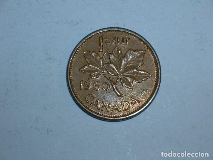 Monedas antiguas de Am&eacute;rica: CANADA. 1 CENTIMO 1960 (10756) - Foto 2