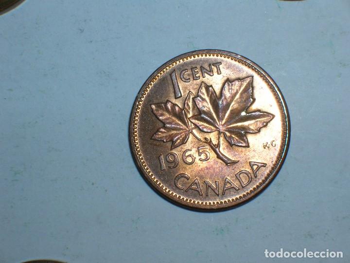 Monedas antiguas de Am&eacute;rica: CANADA. 1 CENTIMO 1965 (10764) - Foto 2