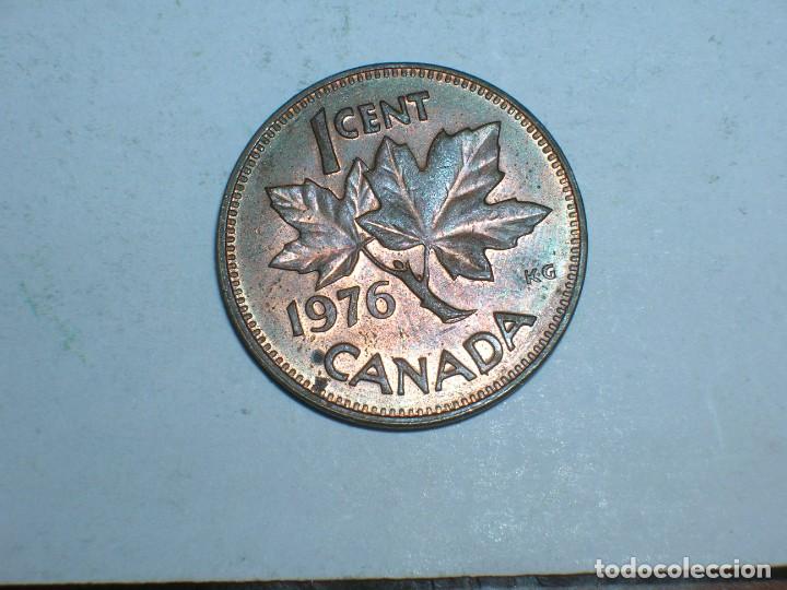 Monedas antiguas de Am&eacute;rica: CANADA. 1 CENTIMO 1976 (10775) - Foto 2