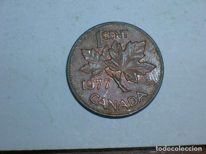 Monedas antiguas de Am&eacute;rica: CANADA. 1 CENTIMO 1977 (10776) - Foto 2