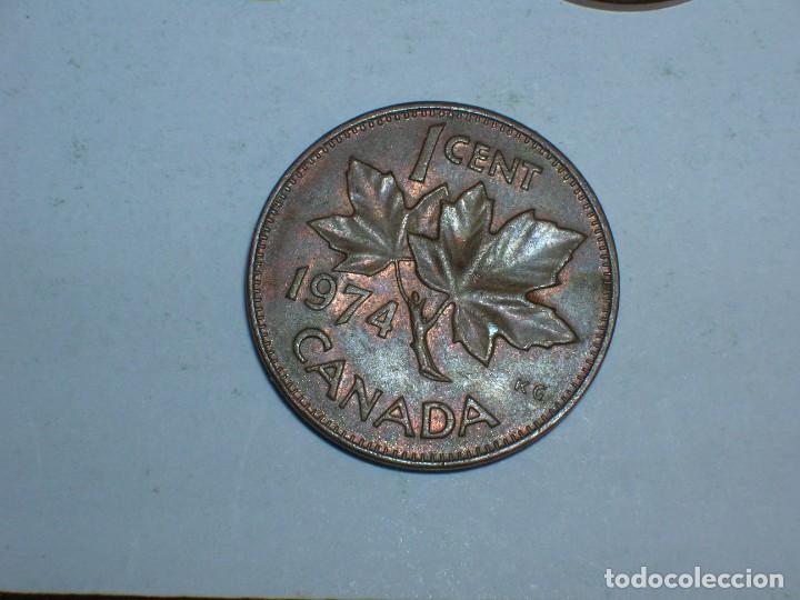 Monedas antiguas de Am&eacute;rica: CANADA. 1 CENTIMO 1974 (10777) - Foto 2