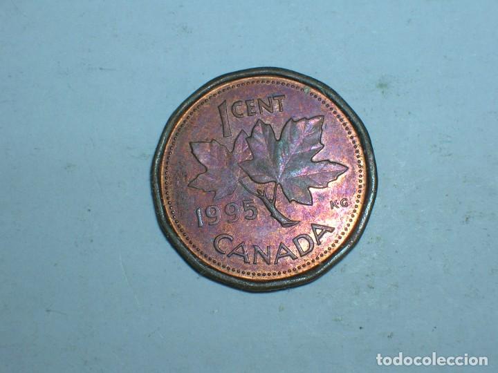 Monedas antiguas de Am&eacute;rica: CANADA. 1 CENTIMO 1995 (10787) - Foto 2