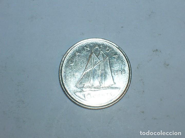 Monedas antiguas de Am&eacute;rica: CANADA. 10 CENTIMOS 1999 (10792) - Foto 2
