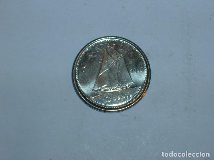 Monedas antiguas de Am&eacute;rica: CANADA. 10 CENTIMOS 2010(10793) - Foto 2