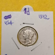 Monedas antiguas de América: PLATA, MONEDA ESTADOS UNIDOS ,1 D , 1942, BC,. Lote 355054878