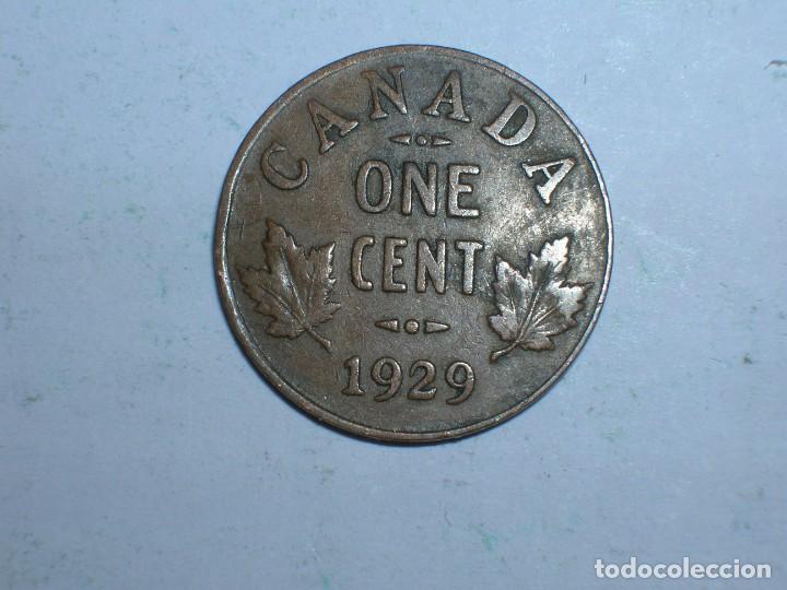 Monedas antiguas de Am&eacute;rica: CANADA. 1 CENTIMO 1929 (10808) - Foto 2