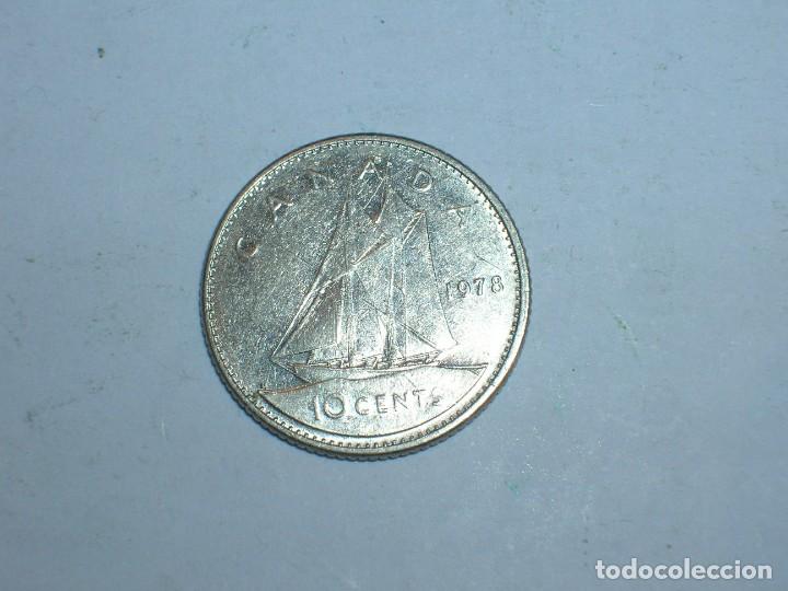 Monedas antiguas de Am&eacute;rica: CANADA. 10 CENTIMOS 1978(10824) - Foto 2