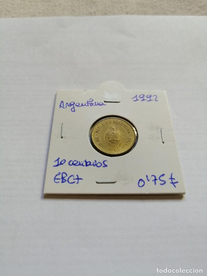 Monedas antiguas de Am&eacute;rica: Argentina 10 Centavos 1992 - Foto 1