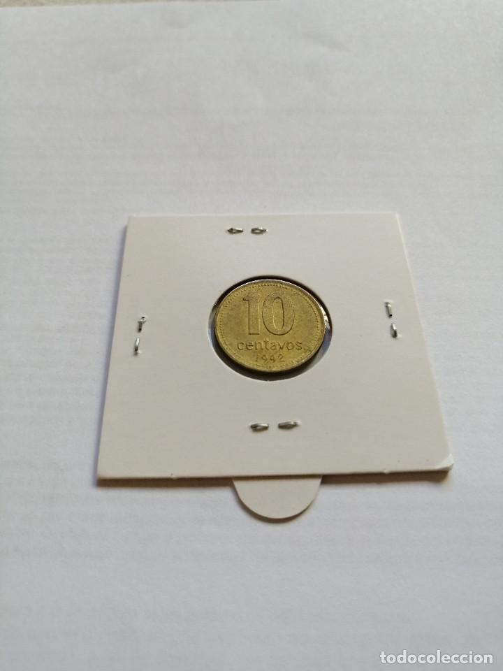 Monedas antiguas de Am&eacute;rica: Argentina 10 Centavos 1992 - Foto 2