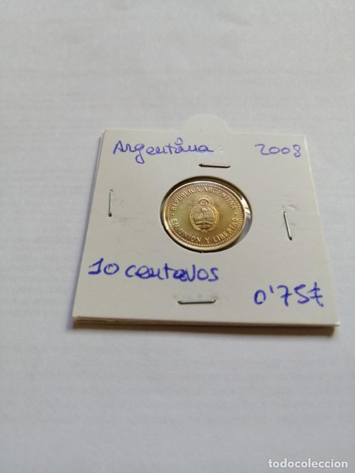 Monedas antiguas de Am&eacute;rica: Argentina 10 Centavos 2008 - Foto 1