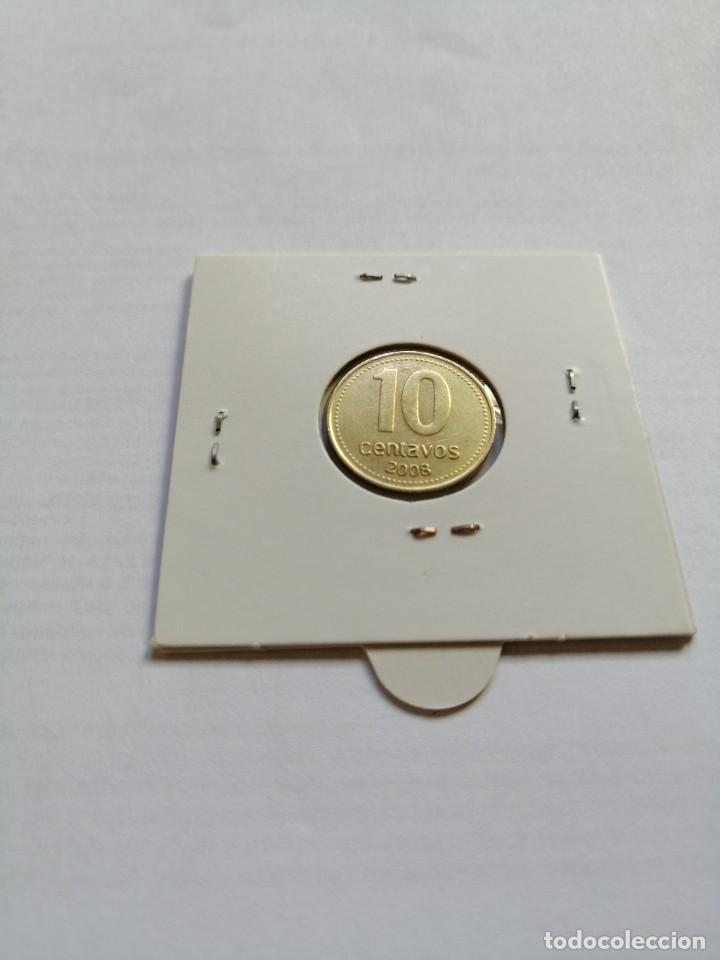 Monedas antiguas de Am&eacute;rica: Argentina 10 Centavos 2008 - Foto 2