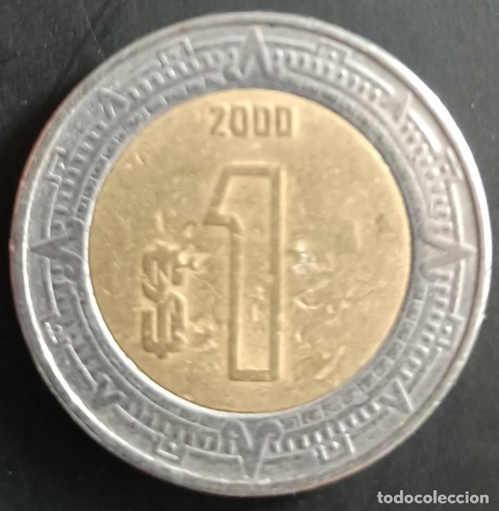 Monedas antiguas de Am&eacute;rica: 1 Peso 2000 - M&eacute;jico - Foto 1