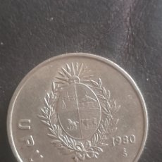 Monedas antiguas de América: MONEDA DE 1 PESO DE URUGUAY DE 1980. Lote 356884500