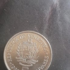 Monedas antiguas de América: MONEDA DE 5 BOLÍVARES DE VENEZUELA DE 1988. Lote 356887765