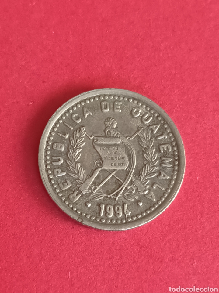 Monedas antiguas de Am&eacute;rica: GUATEMALA. 10 CENTAVOS DE 1994. - Foto 2