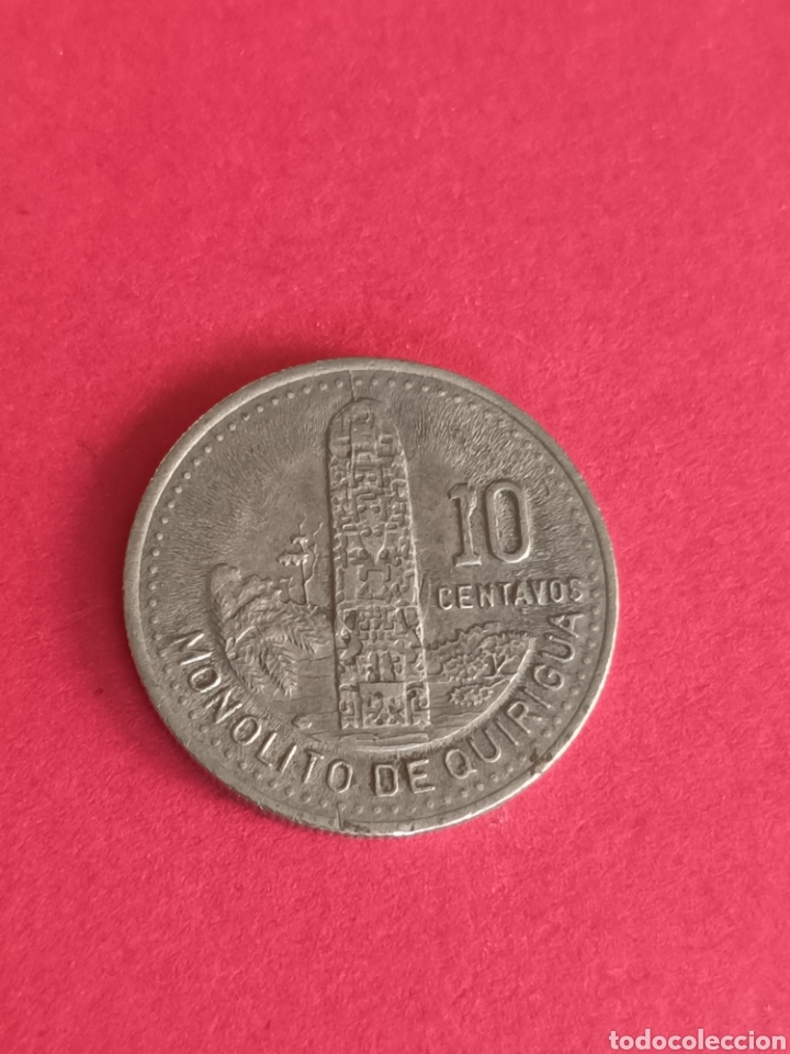 Monedas antiguas de Am&eacute;rica: GUATEMALA. 10 CENTAVOS DE 1994. - Foto 1