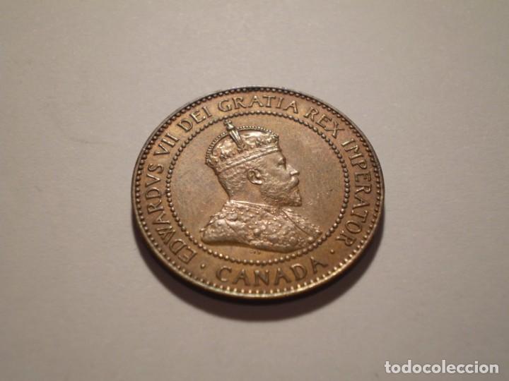 Monedas antiguas de Am&eacute;rica: 94SAZ13 Canada 1905 one cent - Foto 1