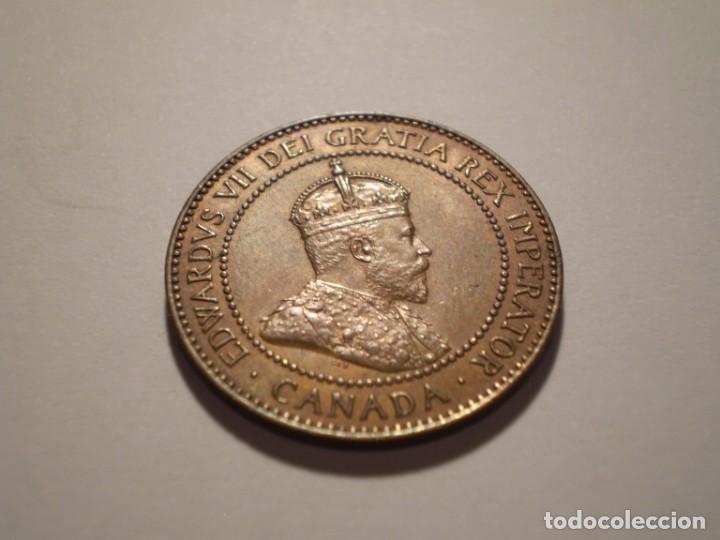 Monedas antiguas de Am&eacute;rica: 94SAZ13 Canada 1905 one cent - Foto 2