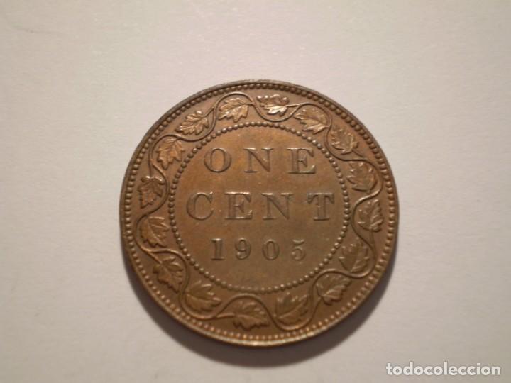 Monedas antiguas de Am&eacute;rica: 94SAZ13 Canada 1905 one cent - Foto 3