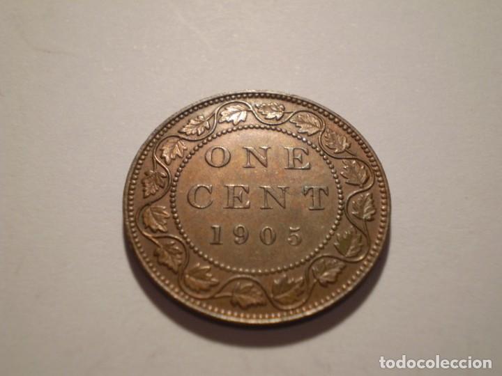 Monedas antiguas de Am&eacute;rica: 94SAZ13 Canada 1905 one cent - Foto 4