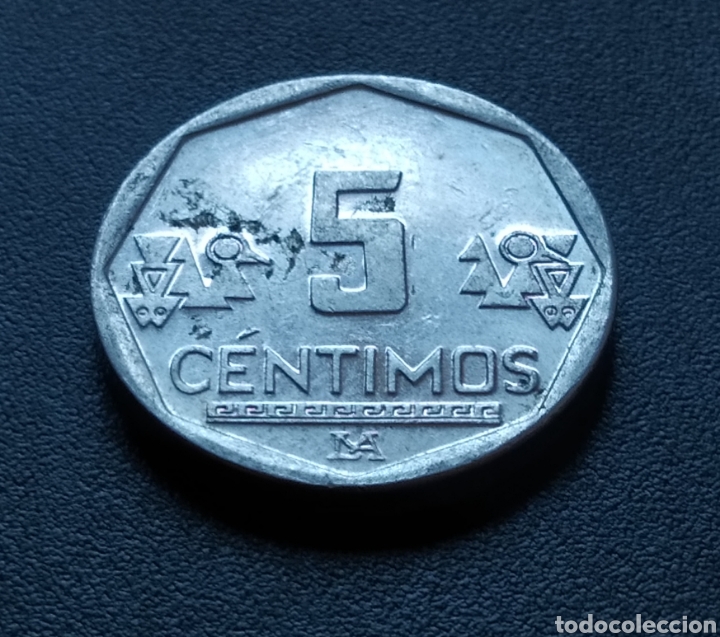 Monedas antiguas de Am&eacute;rica: MONEDA - PER&Uacute; 5 CENTIMOS 2010 - Foto 3