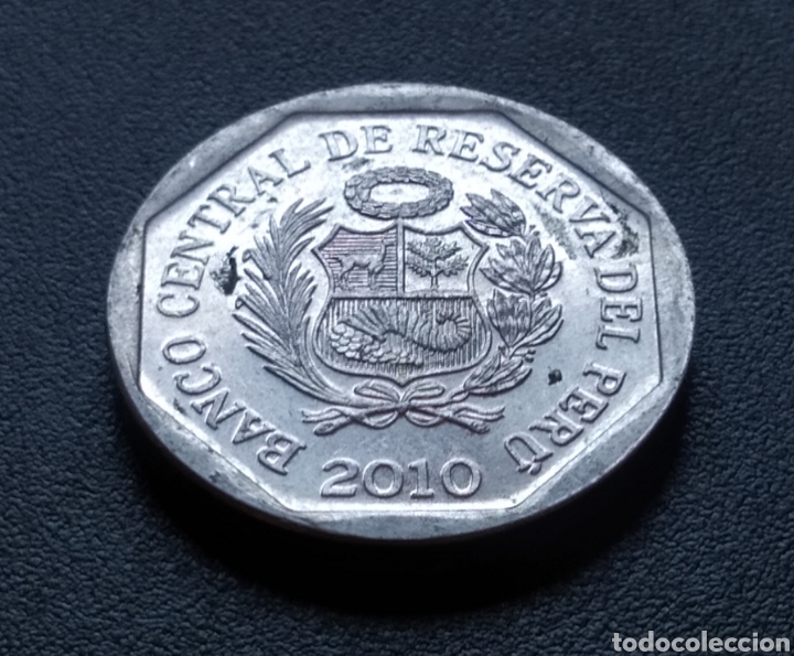 Monedas antiguas de Am&eacute;rica: MONEDA - PER&Uacute; 5 CENTIMOS 2010 - Foto 4