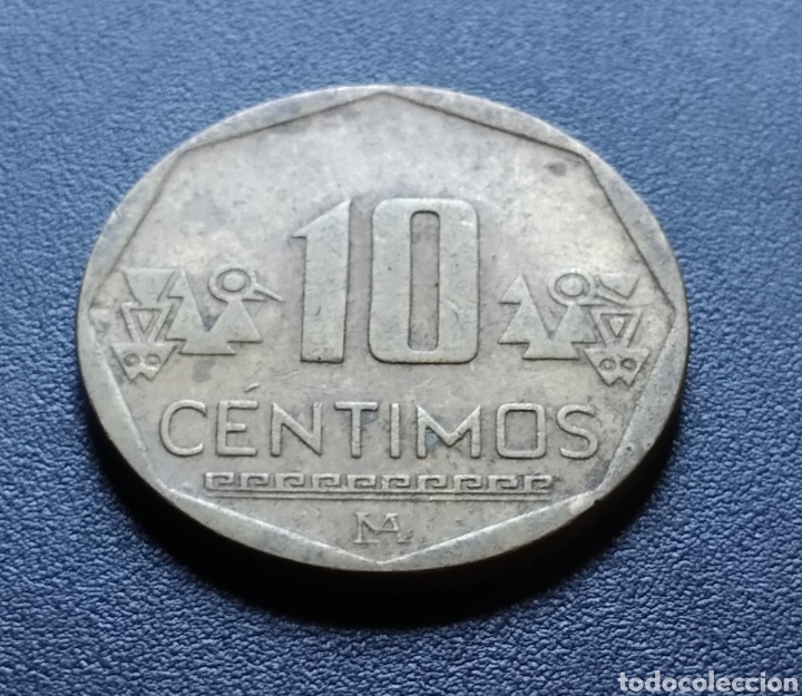 Monedas antiguas de Am&eacute;rica: MONEDA - PER&Uacute; 10 CENTIMOS 2010 - Foto 3