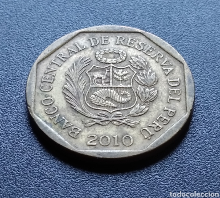Monedas antiguas de Am&eacute;rica: MONEDA - PER&Uacute; 10 CENTIMOS 2010 - Foto 4