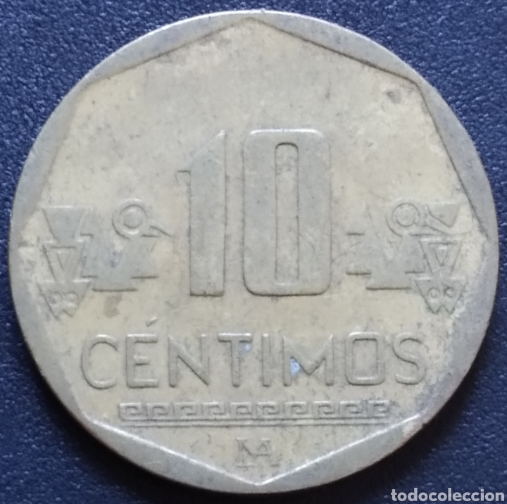 Monedas antiguas de Am&eacute;rica: MONEDA - PER&Uacute; 10 CENTIMOS 2010 - Foto 1