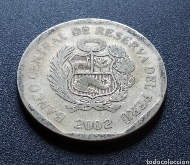 Monedas antiguas de Am&eacute;rica: MONEDA - PER&Uacute; 1 NUEVO SOL 2002 - Foto 4