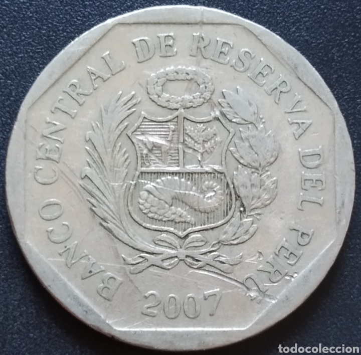 Monedas antiguas de Am&eacute;rica: MONEDA - PER&Uacute; 1 NUEVO SOL 2007 - Foto 2