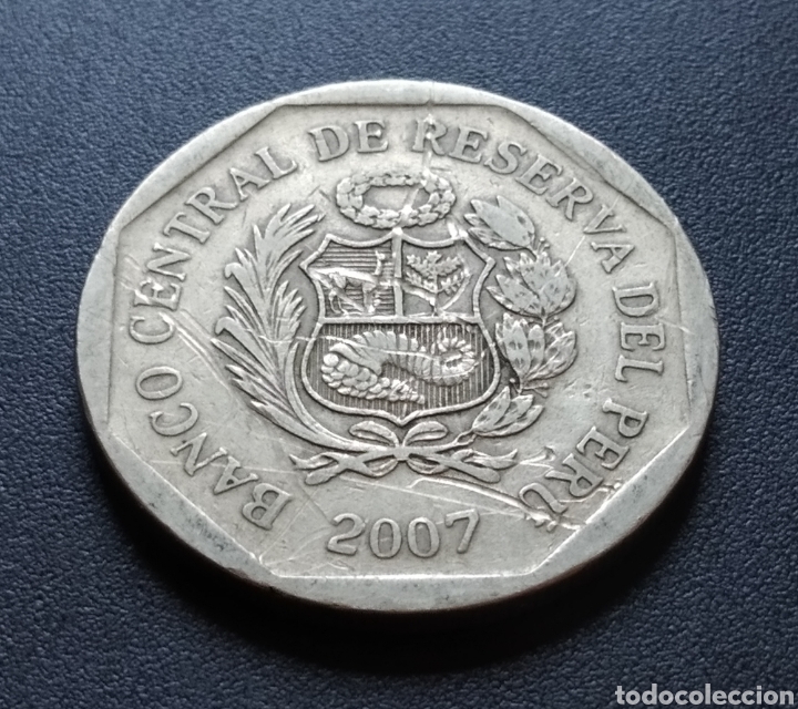 Monedas antiguas de Am&eacute;rica: MONEDA - PER&Uacute; 1 NUEVO SOL 2007 - Foto 4