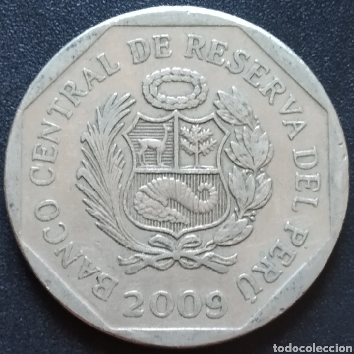 Monedas antiguas de Am&eacute;rica: MONEDA - PER&Uacute; 1 NUEVO SOL 2009 - Foto 2