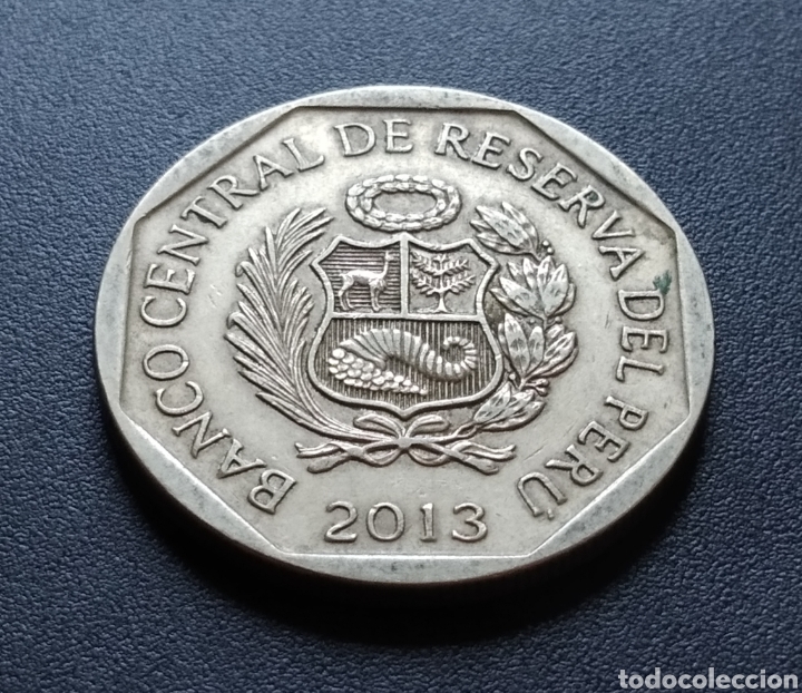 Monedas antiguas de Am&eacute;rica: MONEDA - PER&Uacute; 1 NUEVO SOL 2013 - Foto 4