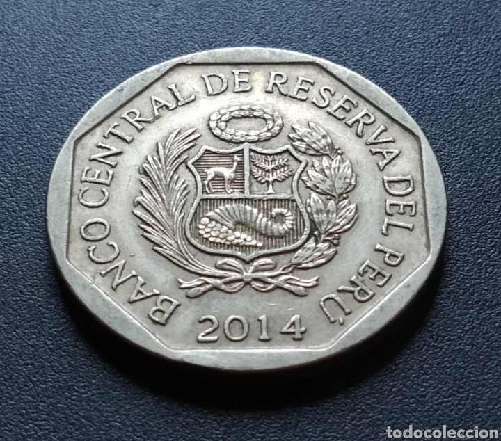 Monedas antiguas de Am&eacute;rica: MONEDA - PER&Uacute; 1 NUEVO SOL 2014 - Foto 4