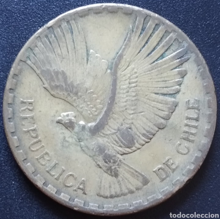 Monedas antiguas de Am&eacute;rica: MONEDA - CHILE 10 CENTESIMOS 1965 - Foto 2