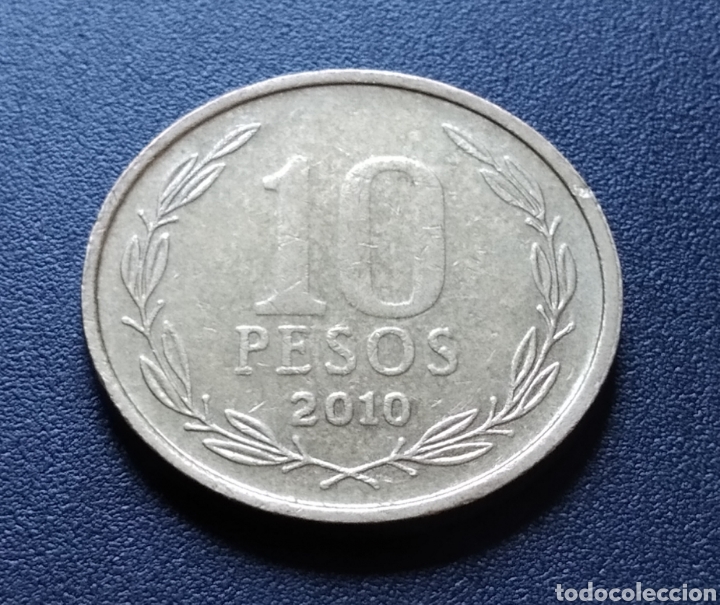 Monedas antiguas de Am&eacute;rica: MONEDA - CHILE 10 PESOS 2010 - Foto 3