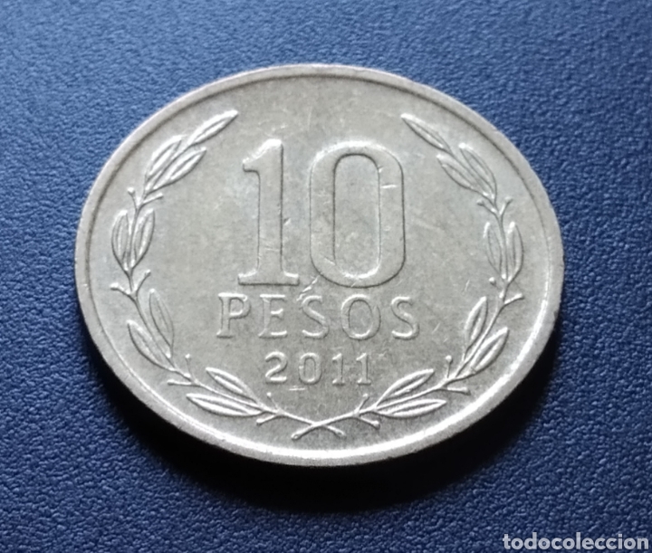 Monedas antiguas de Am&eacute;rica: MONEDA - CHILE 10 PESOS 2011 - Foto 3