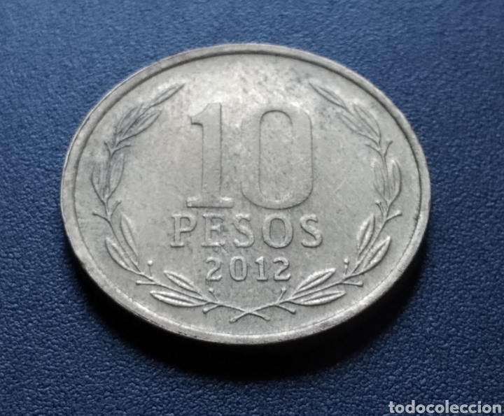 Monedas antiguas de Am&eacute;rica: MONEDA - CHILE 10 PESOS 2012 - Foto 3