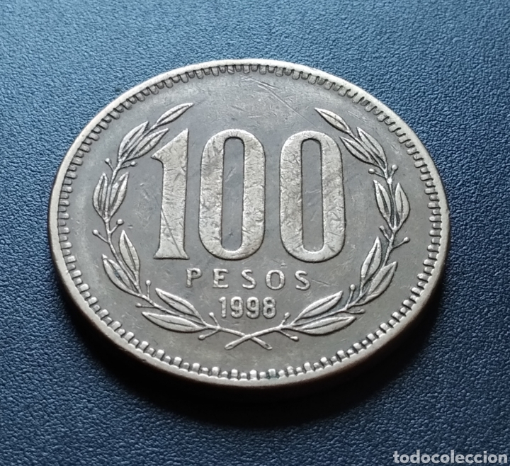 Monedas antiguas de Am&eacute;rica: MONEDA - CHILE 100 PESOS 1998 - Foto 3