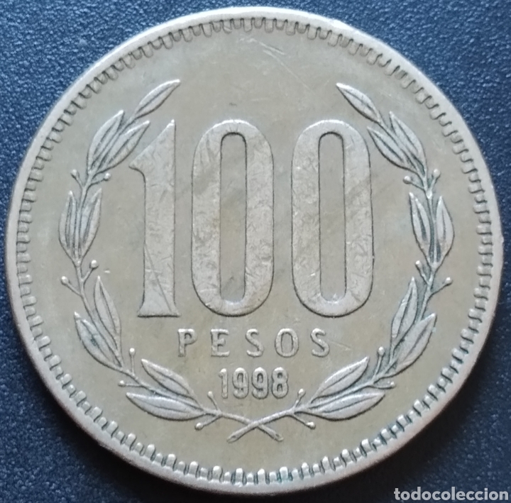 Monedas antiguas de Am&eacute;rica: MONEDA - CHILE 100 PESOS 1998 - Foto 1