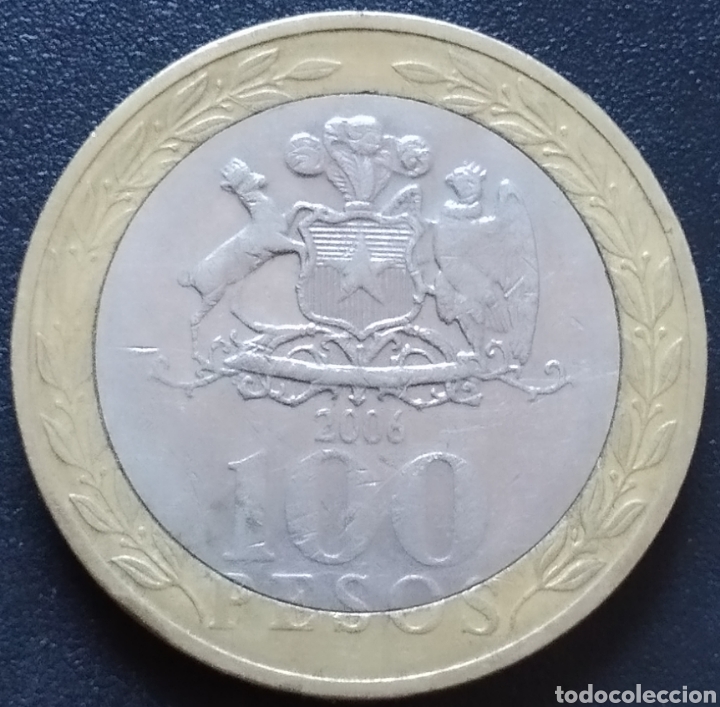 Monedas antiguas de Am&eacute;rica: MONEDA - CHILE 100 PESOS 2006 - Foto 1