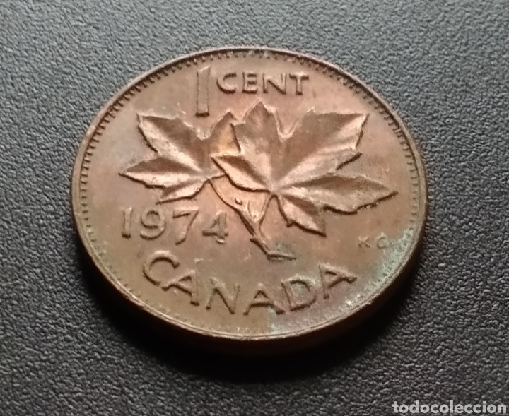 Monedas antiguas de Am&eacute;rica: MONEDA - CANADA 1 CENT 1974 - Foto 3