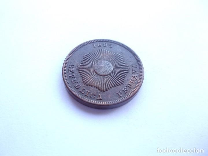 Monedas antiguas de Am&eacute;rica: 17SCS18 Peru 2 centavos 1895 - Foto 5