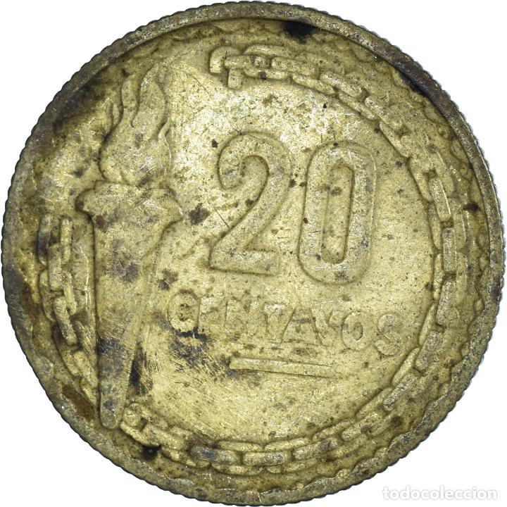 Monedas antiguas de Am&eacute;rica: [#1430530] Moneda, Per&uacute;, 20 Centavos, 1954 - Foto 2